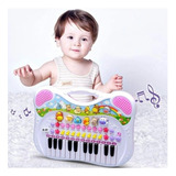 Piano Teclado Infantil Musical Sons Animais Bebê Divertido