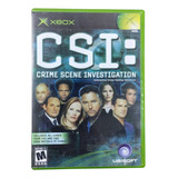 Csi: Crime Scene Investigation Juego Original Xbox Clasica
