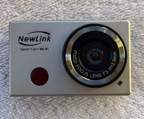 Câmera De Ação Com Cartão De Memória - Sport Cam Newlink