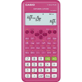 Calculadora Cientifica Casio Fx-82la Plus2 252 Funciones Color Rosa