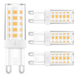 4pack G9 Bombilla Led, 40 Vatios De Reemplazo Halógeno...