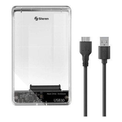 Adaptador (case) Usb 3.0 Para Disco Duro Sata De 2 | Usb-125 Negro