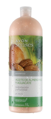 Shampoo De Aceite De Almendra Y Aguacate Senses Avon