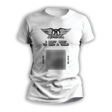 Remera Hombre Mujer Rockeras Interactivas Qr Aerosmith- 3131