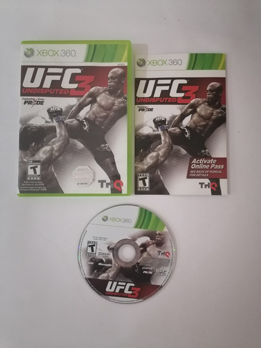 Ufc 3 Undisputed Xbox 360