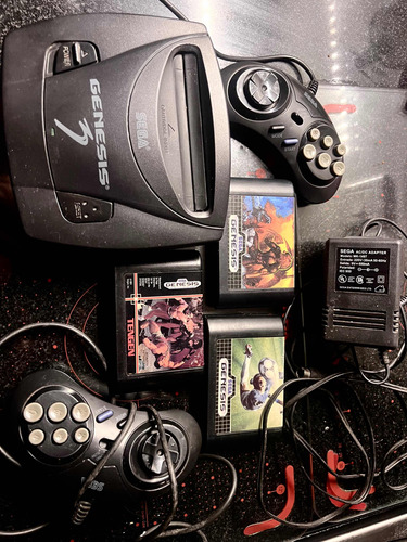 Sega Genesis 3 Original Con Juegos Japon