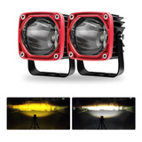 Por Faros Barras Lupas Ultra/brillo Moto/harley/jeep/atv