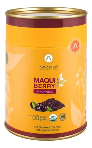 Maqui Berry Organico 100gr Polvo - Aquasolar