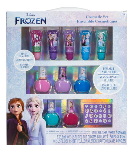 Disney Frozen 2 Juego De Maquillaje Cosmético Súper B...