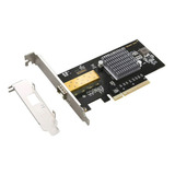 Tarjeta De Red Pcie De 10 Gigabit Para Servidor Óptico Intel