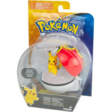 Pokemon Pikachu + Poke Bola Clip And Carry T19106