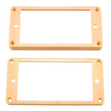 Set 2 Marcos Para Mic Humbucker Curvos De Plástico