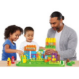 Fisher Price Super Caja Bloque Plaza Sésamo Megabloks Oferta