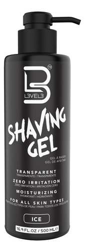 Shaving Gel Ice 500ml Level3