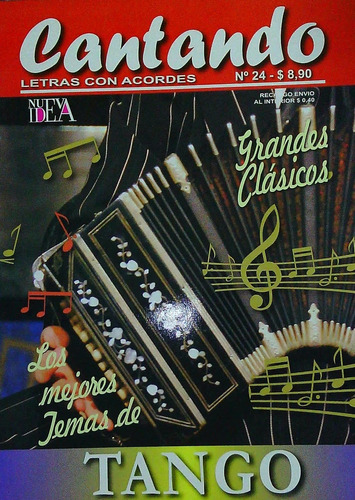 Cantando Tango Letras Y Acordes - Revista