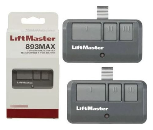 Control Remoto Original Liftmaster 893max Paquete 2controles