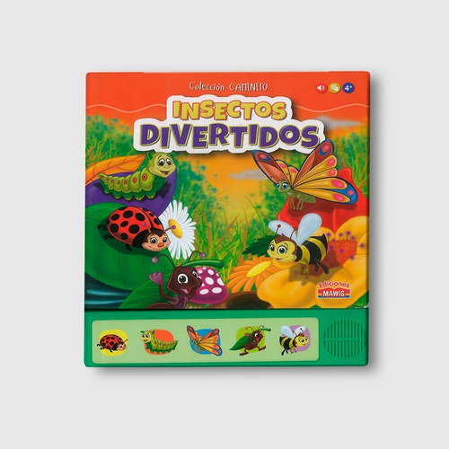 * Insectos Divertidos * Coleccion Caminito Libro Con Sonido