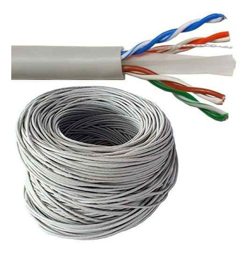 Cabo De Rede Utp Cat6 Telcon 100% Cobre - 50 Mts Cz