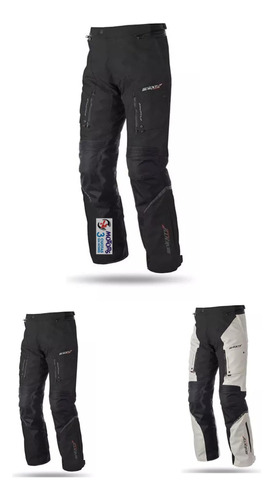 Jm Pantalon Moto Cordura Seventy Sd-pt1 Unisex Negro Crema