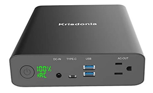 Cargador Portátil Krisdonia Ac Outlet 60000mah 110v / 130w B