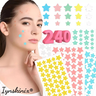 240pzs Mascarillas Estrella Para El Acne Espinillas Granos—Iynskinix® | MercadoLibre