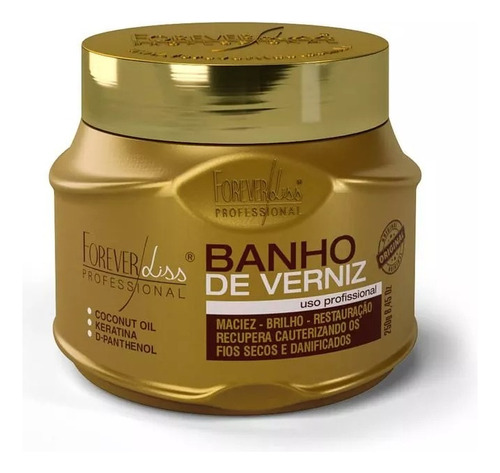 Forever Liss Máscara Banho De Verniz 250g Original Premium