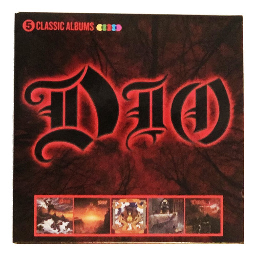 Dio 5 Classic Albums Boxset 5 Cds