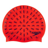 Gorra Natación Speedo Junior Slogan Niños Silicona Color Nadadores Tamaño U