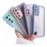 Carcasa Para Xiaomi Redmi 9c Borde Colores Proteccion Camara