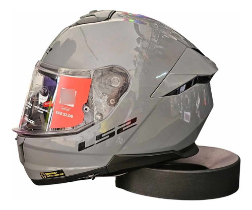 Casco Ls2 Stream Ii Nardo Gris Ff80 Original Barato