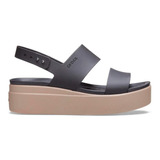 Sandalias Crocs Brooklyn Low Wedge Original