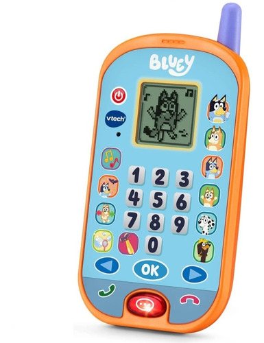 Telefono Celular Bluey Vtech Luces Y Sonidos Para Niños