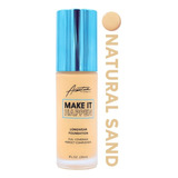 Base De Maquillaje Líquida Arantza Cosmetics Make It Happen Hágalo Realidad Tono Nueva Colección-a4 Natural Sand - 30ml