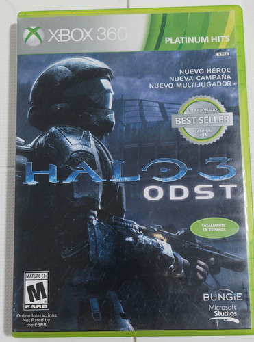 Halo 3 Odst , X-box 360 Original Y De Uso 