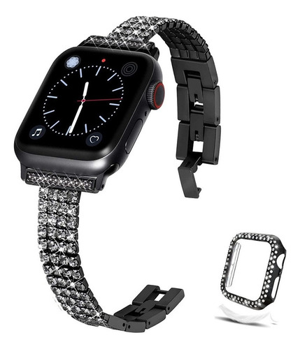 Correa Metálica For Apple Watch 7 6 5 4 3 Se 41 Mm 45 Mm 44