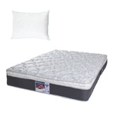 Colchón Queen Size Spring Air Marte + 2 Almohadas 