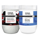 Creme Pimenta Negra 650g + Creme Neutro 650g Dagua Natural
