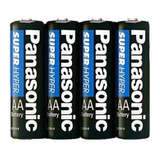 Pilha Aa Pequena Panasonic Super Hyper C/ 4u Comum