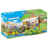 Playmobil 70519 Country Cafetería Poni Con 3 Figuras