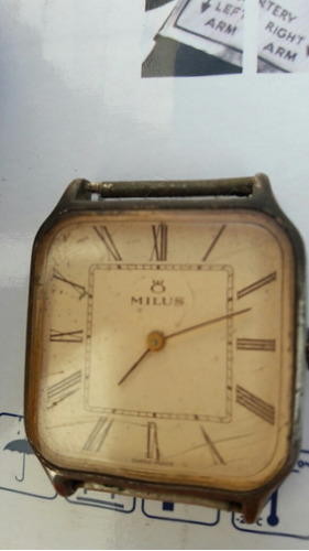Reloj Pulsera Antiguo Milus A Reparar