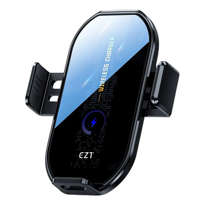 Cargador Inalámbrico Para Automóvil Soporte Celular De 15w Para IPhone y Android Ajuste Automático Sujetador Para Coche EZT | MercadoLibre