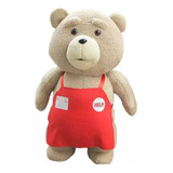 Peluche Oso Ted Serie Con Delantal En Supermercado 48cm