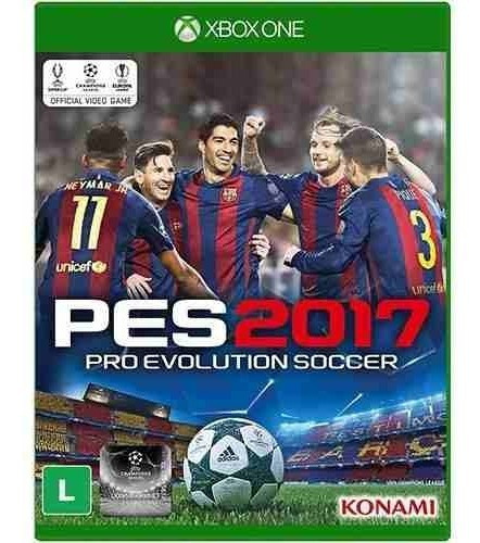 Jogo Mídia Física Pro Evolution Soccer 17 Pes 2017 Xbox One