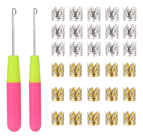 Juego De Hebillas Para Cabello Braid Accessories Con Forma D