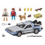 Delorean Volver Al Futuro Con Marty Doc Y Acc Playmobil