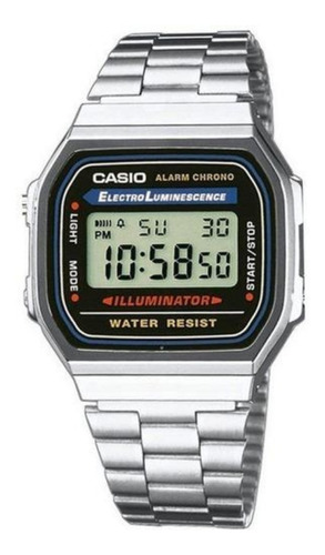 Reloj Casio Vintage Retro A168wa- 1wdf Garantia Oficial