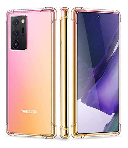 Funda Galaxy Note 20 Ultra Cristal Pink Gold
