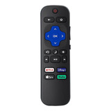 Control Compatible Con Atvio Roku Tv Mas Funda