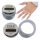 Polimero Polvo Acrílico Cristal Tina 30gr Nails Esculpidas 