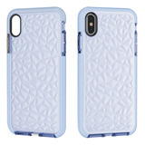 Estuche Funda Lujo Corte Geometrico Para iPhone XS Max